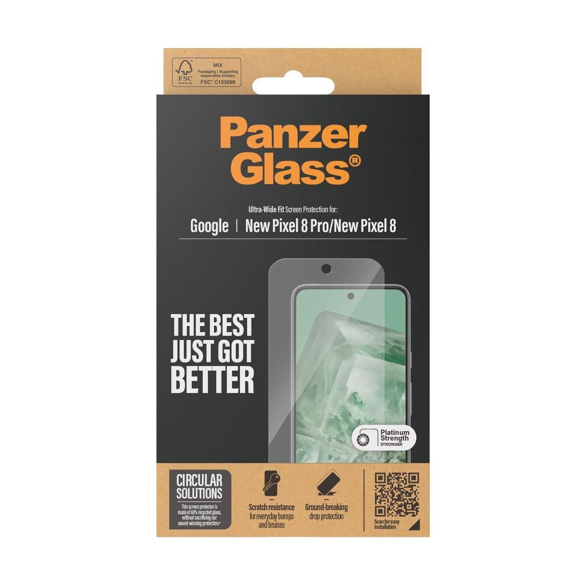 PANZERGLASS Protège écran Google Pixel 9 / 9 Pro UWF