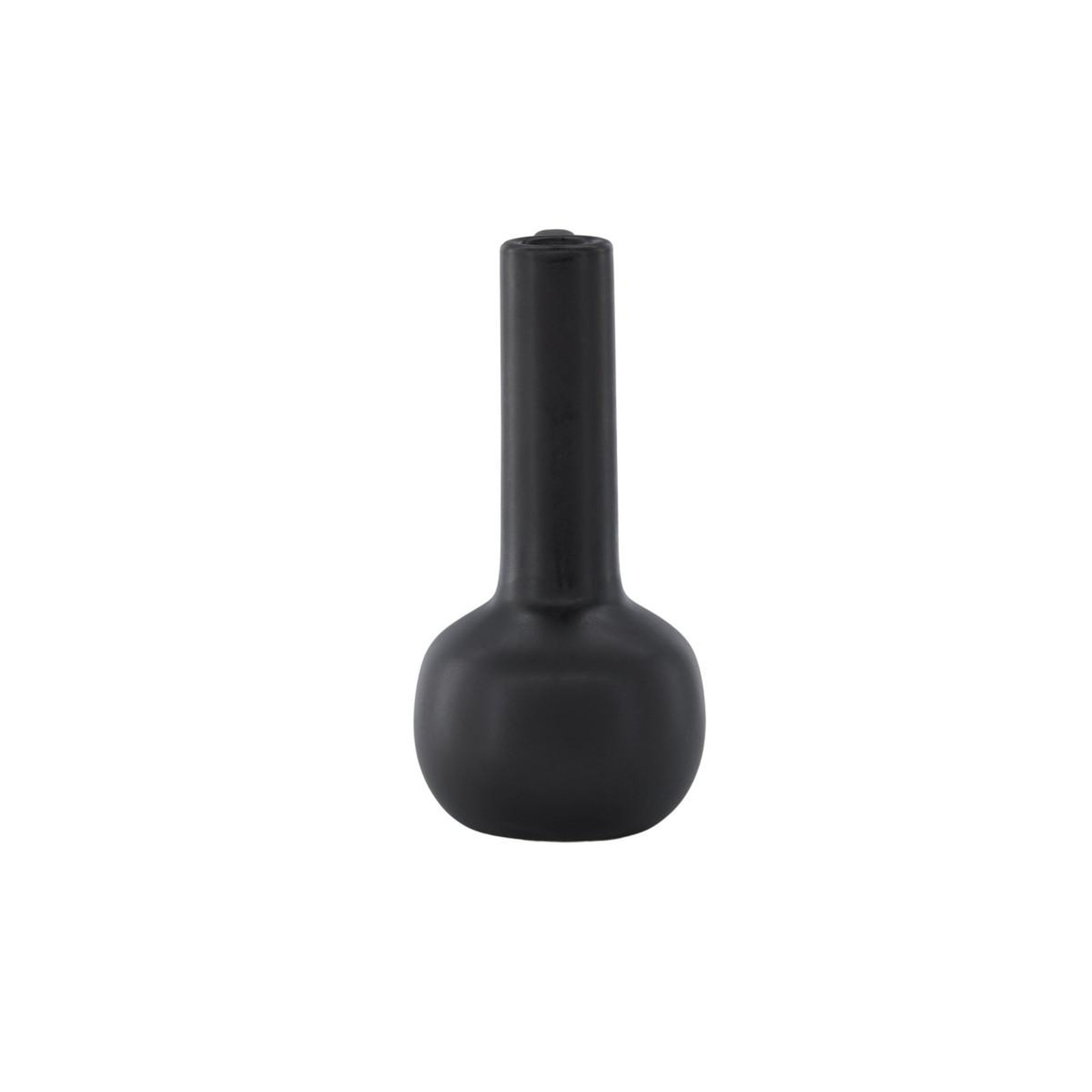 Voir la diapositive 4 : Paris Prix Vase design en céramique  allis  36cm noir