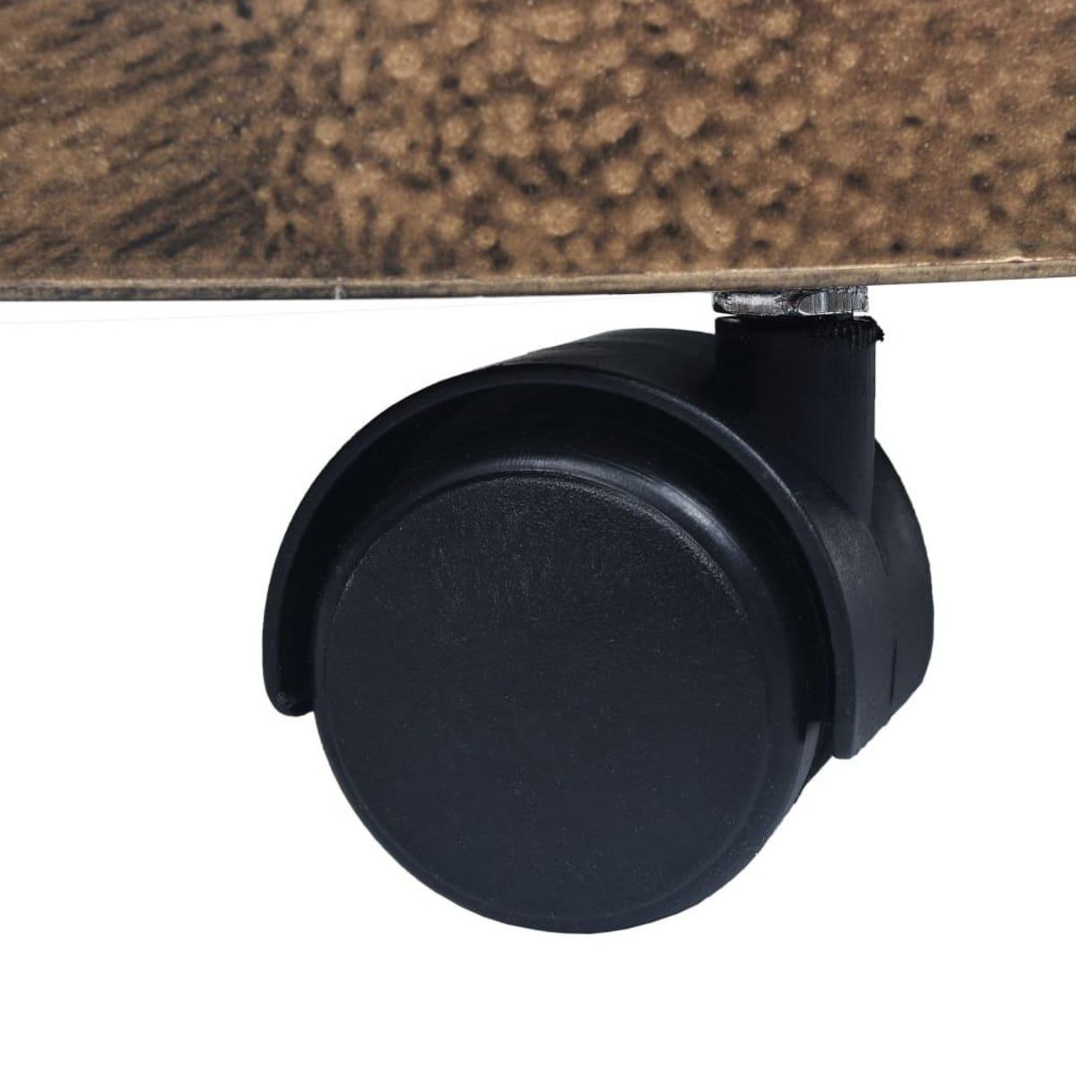 VIDAXL Chariots pour plantes 6 pcs Bronze 30 cm Plastique