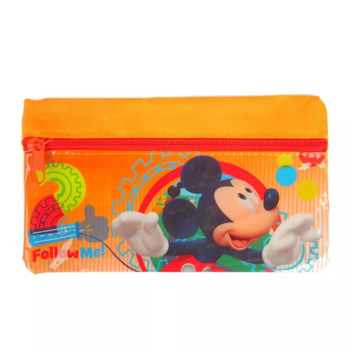 DISNEY Trousse enfant Mickey Mouse Disney toilette zip rouge