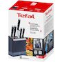 Voir la diapositive 4 : TEFAL Bloc couteaux EverSharp Pro 5 pcs aiguiseur integré