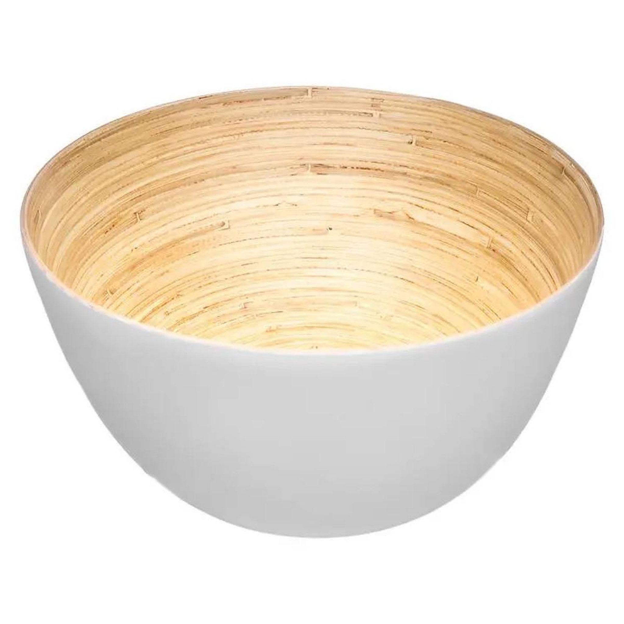FIVE Saladier en bambou  cuisine  17cm blanc