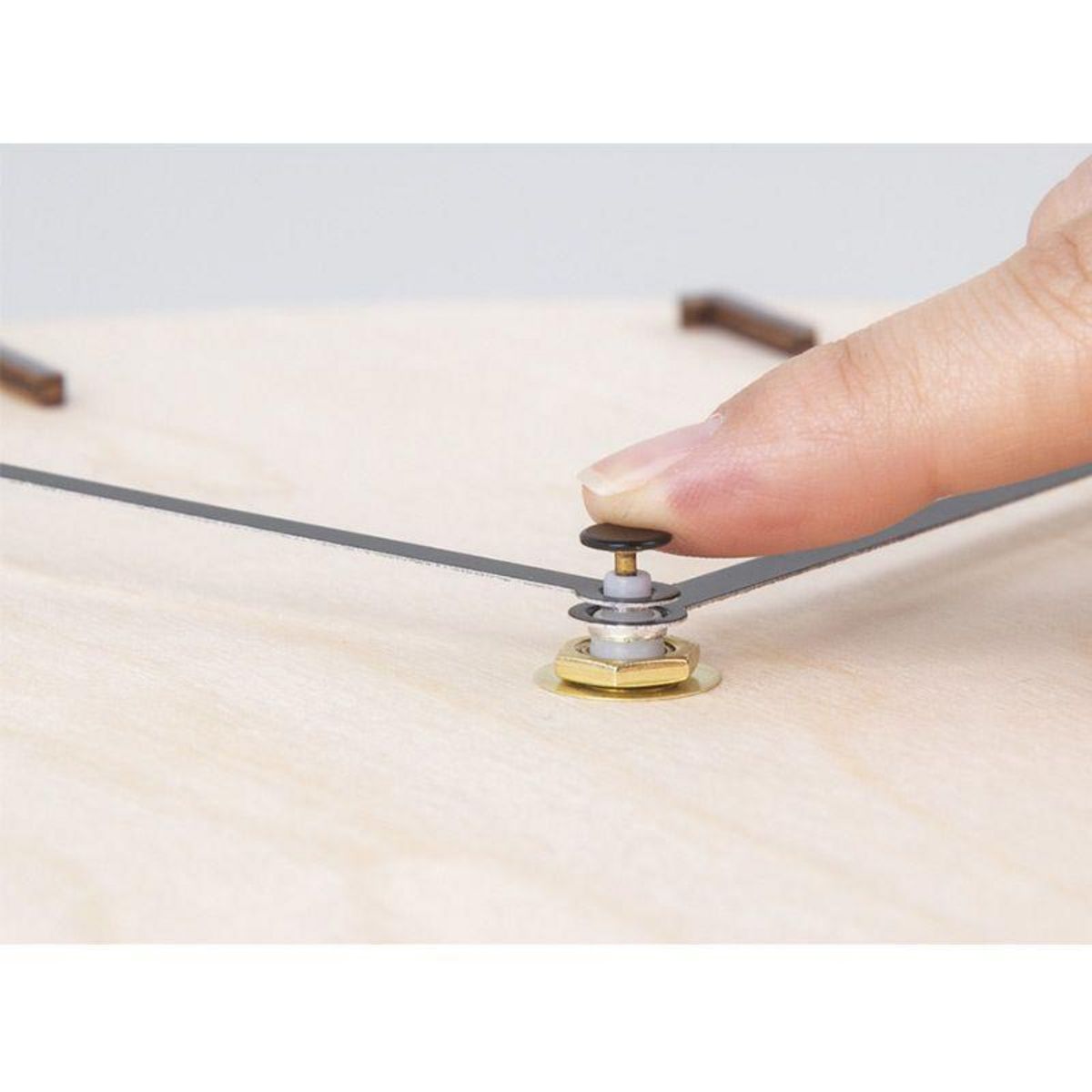 Rayher Plaque bois ronde pour horloge 25 cm