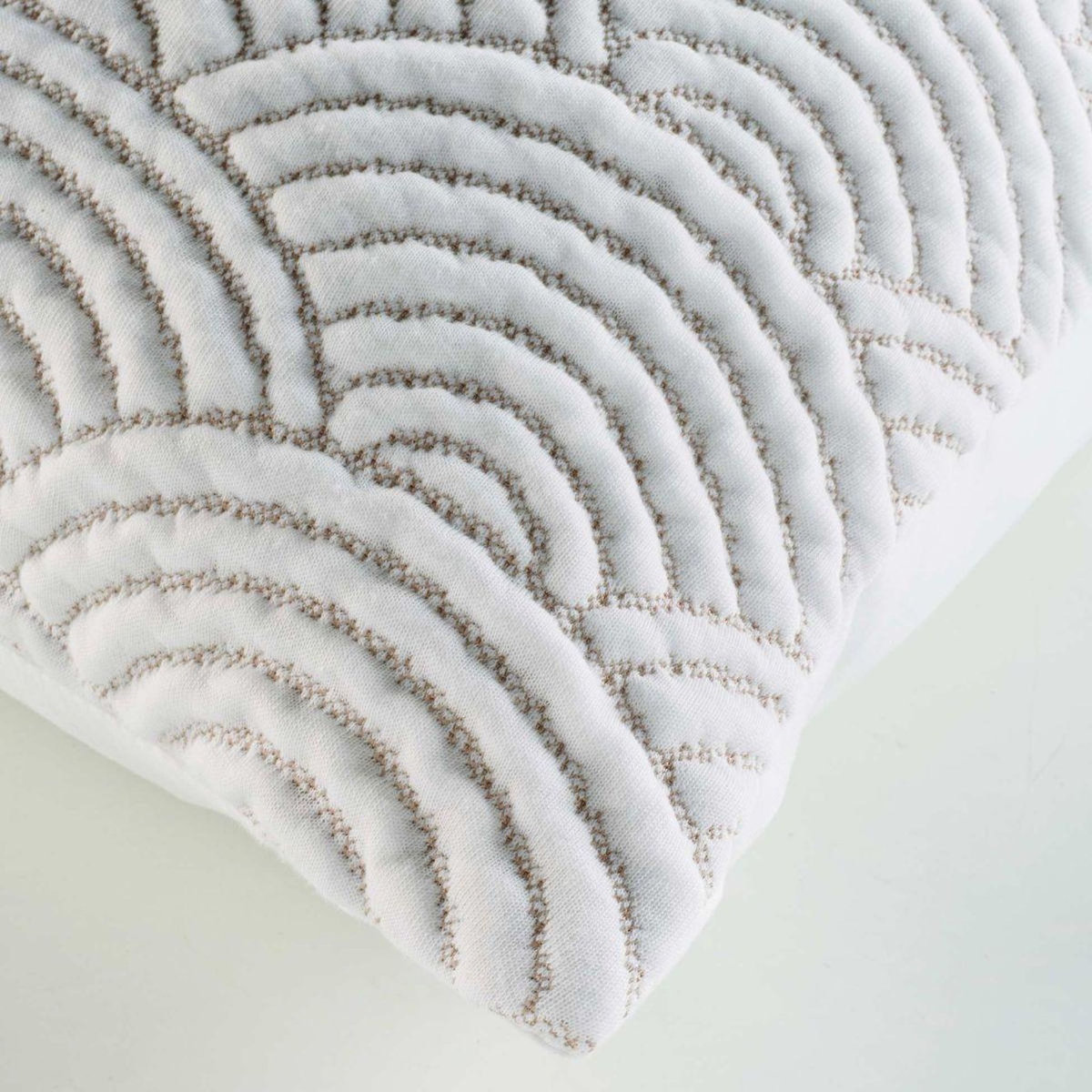 Paris Prix Couvre-Lit & 2 Housses de Coussin  Cassandra  240x260cm Naturel