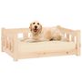 Voir la diapositive 5 : VIDAXL Lit pour chien 75,5 x 55,5 x 28 cm Bois de pin massif