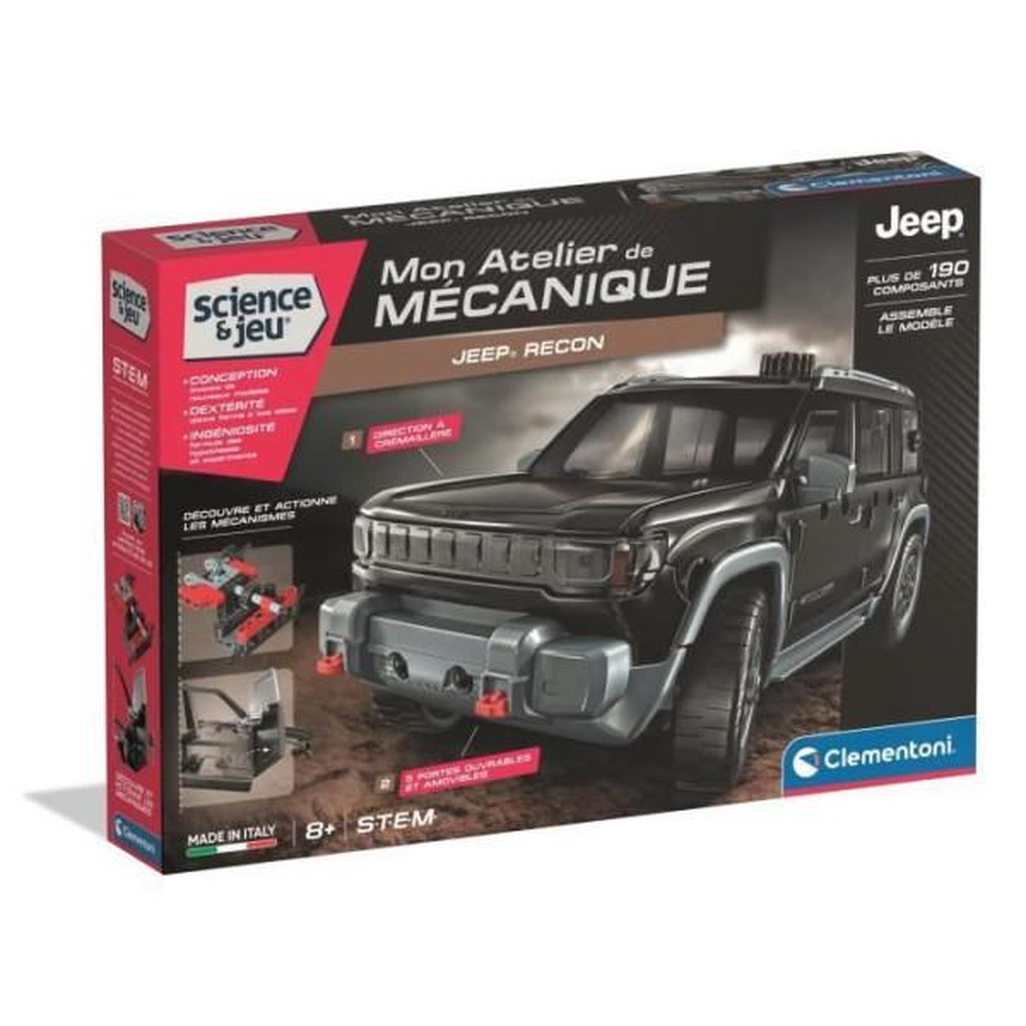 Voir la diapositive 1 : CLEMENTONI CLEMENTONI - Jeep Recon