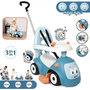 Voir la diapositive 2 : SMOBY Porteur Trotteur Smoby -  Maestro Balade Bleu - Pour Enfant Des 6 Mois - Evolutif - Roues Silencieuses - Klaxon