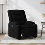 Voir la diapositive 1 : VIDAXL Fauteuil inclinable electrique Noir Tissu