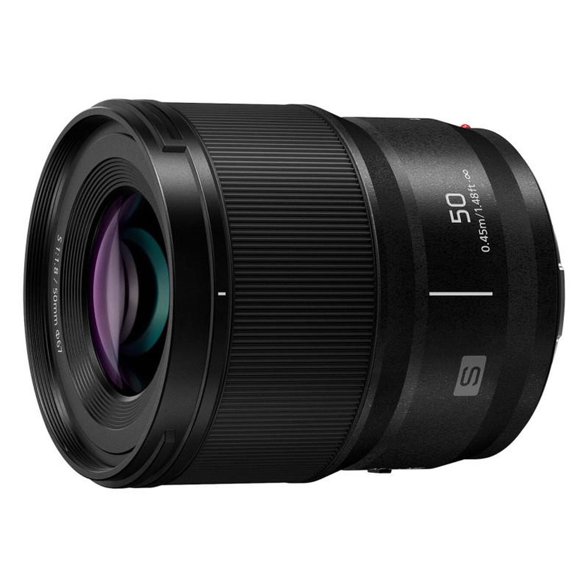 Voir la diapositive 2 : PANASONIC Objectif à Focale fixe Panasonic Lumix S 50mm F 1.8