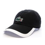 Lacoste Casquette Blanche/e Mixte Lacoste RK5398. Coloris disponibles : Noir