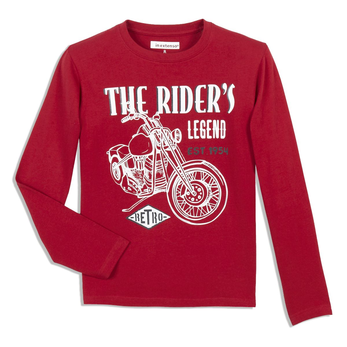 IN EXTENSO Tee-shirt fantaisie manches longues garçon 