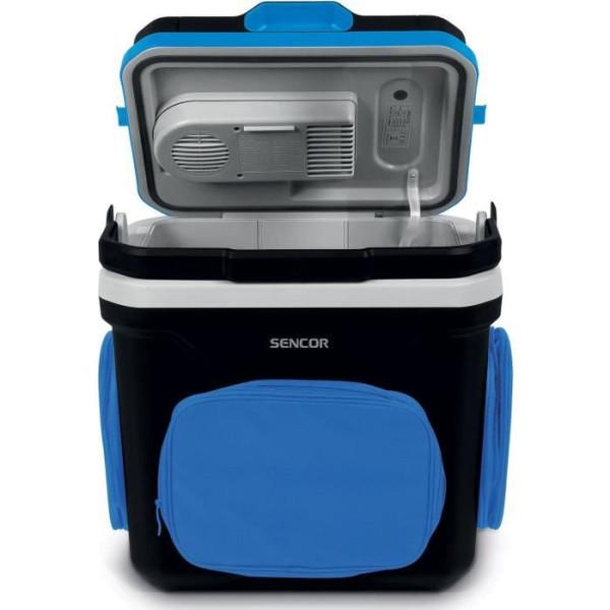 Voir la diapositive 2 : MARKET24 Glaciere   - SENCOR - SCM 3224BL-EUE4 - 24 L - 60 W - 3 poches - Bleu