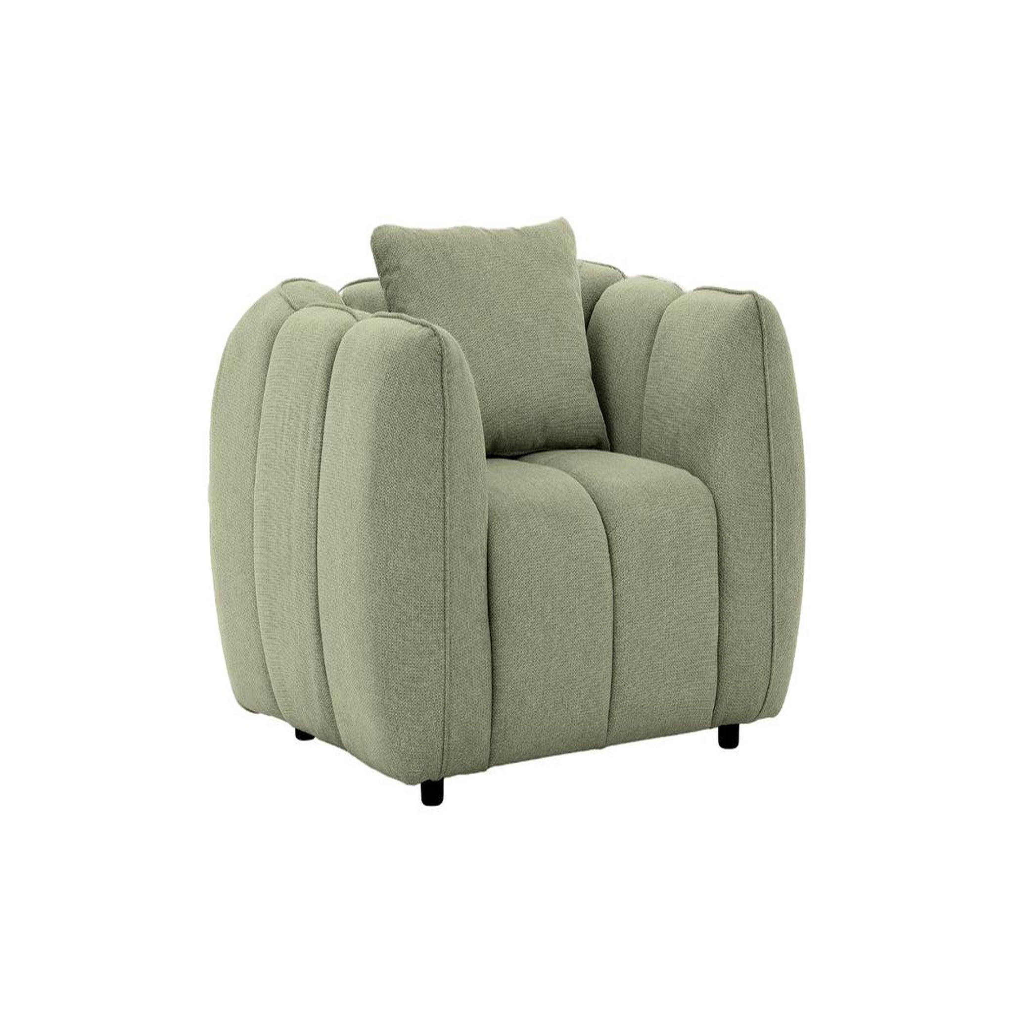 Voir la diapositive 6 : CASANOVA PARIS HAVANA - Fauteuil tissu lisse