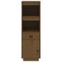Voir la diapositive 5 : VIDAXL Buffet haut Marron miel 34x40x108,5 cm Bois massif de pin