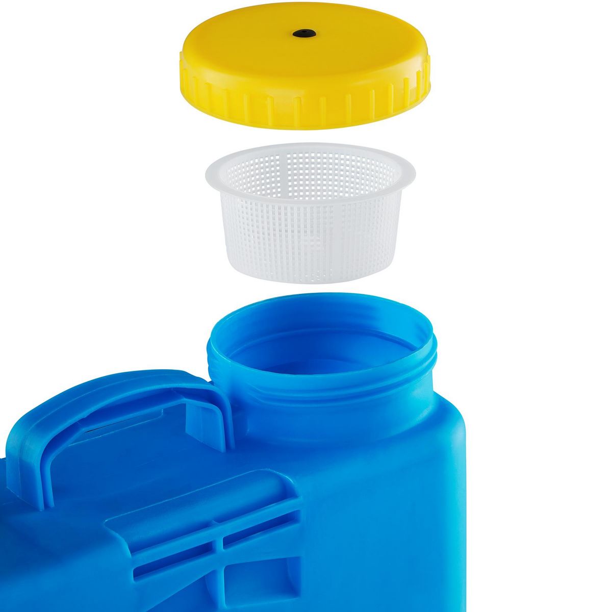 tectake Pulvérisateur à pression 16 L bleu