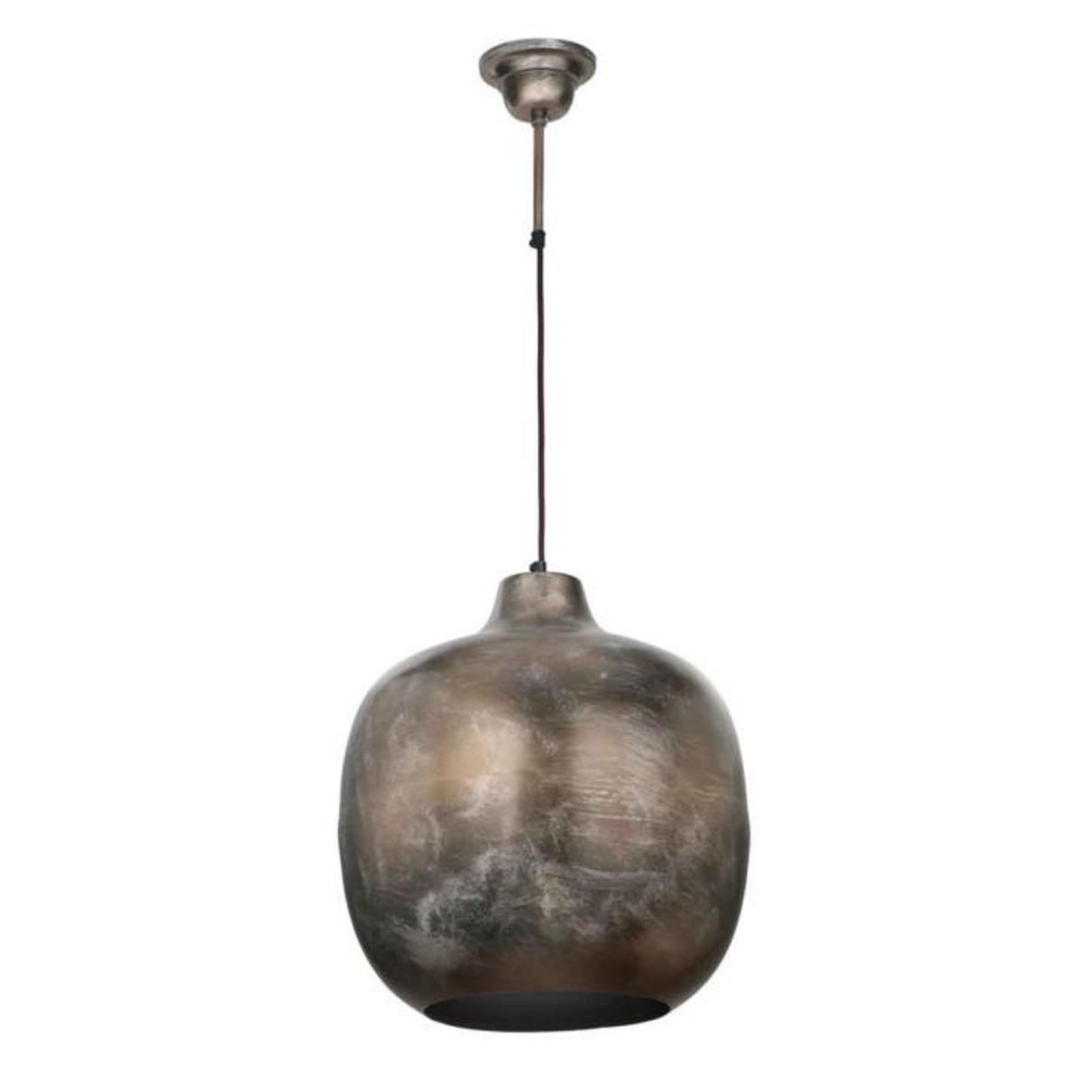 Paris Prix Lampe Suspension Vintage  Salyer  43cm Bronze