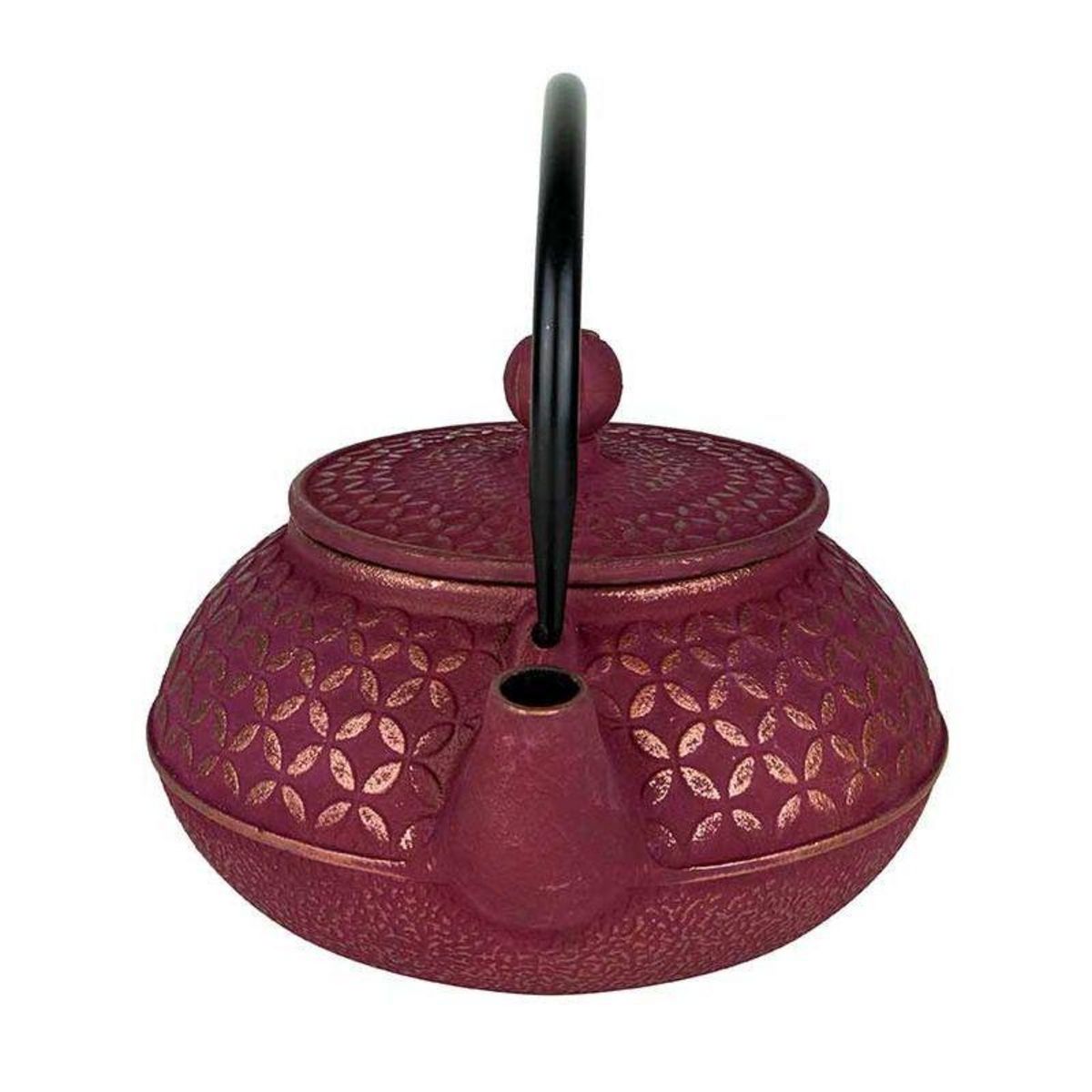 Aromandise Théière en fonte Tsubaki rose - 600 ml