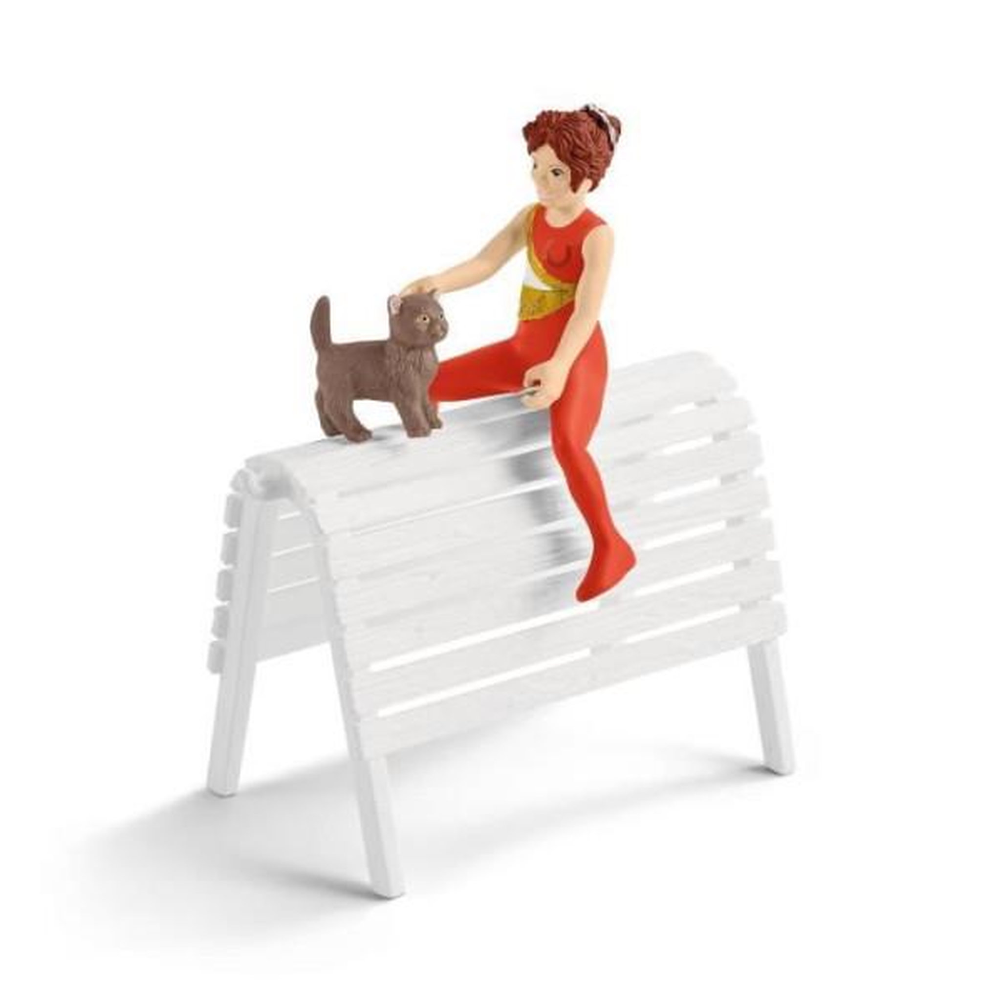 Voir la diapositive 5 : Schleich Coffret d'entraînement a la voltige de Mia, coffret schleich avec 18 éléments inclus dont 1 cheval schleich et 2 personnages,
