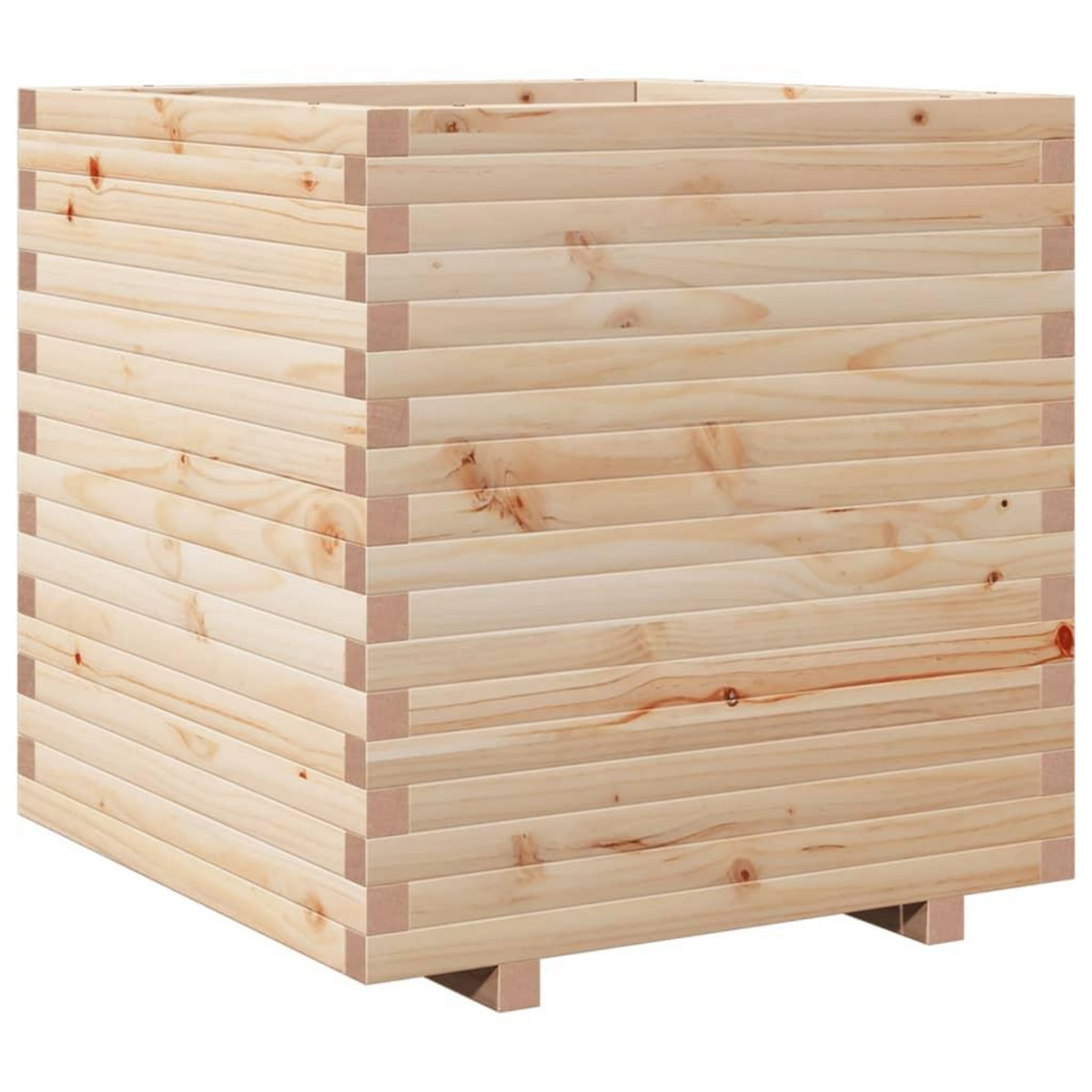 VIDAXL Jardiniere 70x70x72 cm bois de pin massif