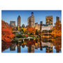 Voir la diapositive 2 : NATHAN Puzzle 1500 pièces New York en automne