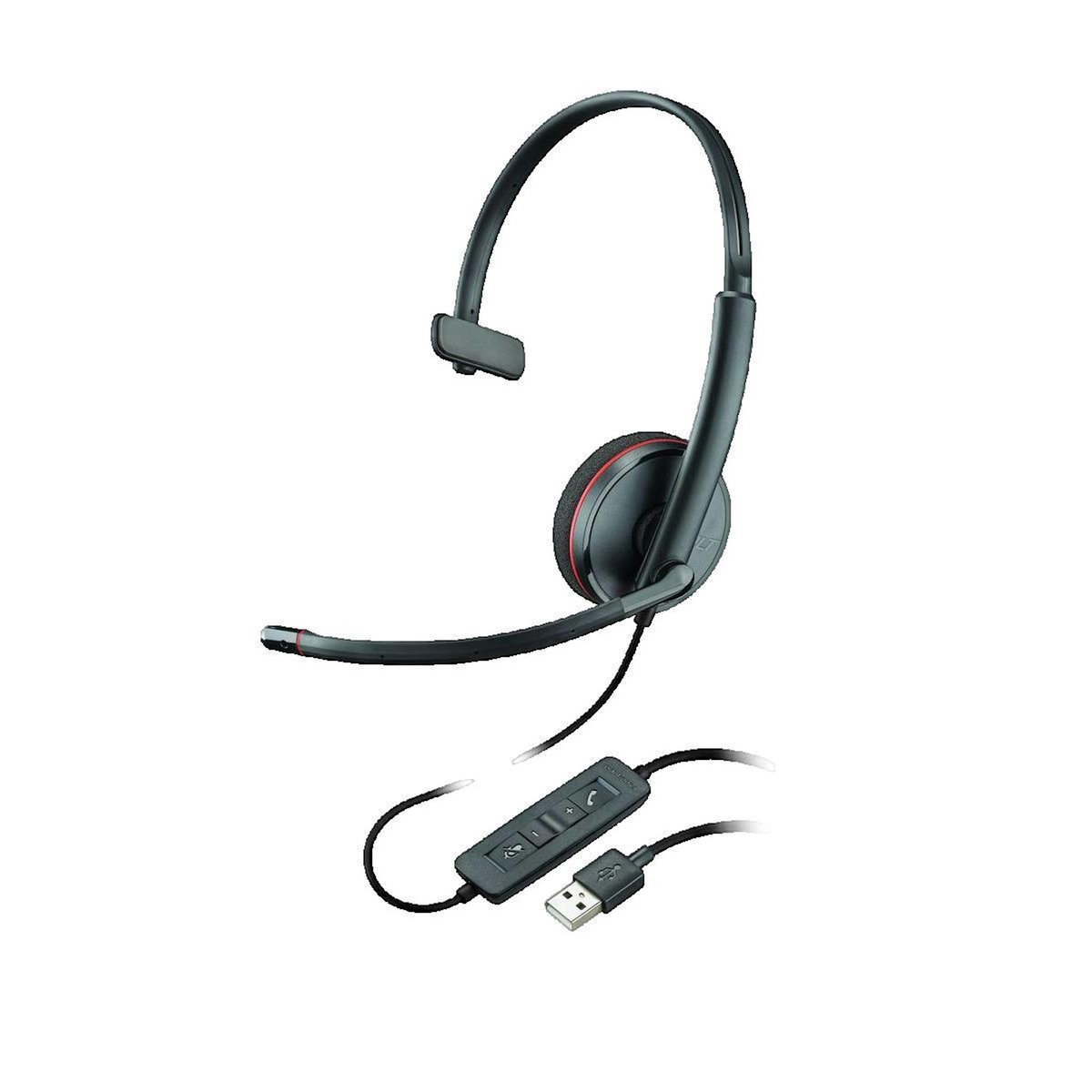 POLYCOM Casque audio Poly Blackwire C3210 filaire avec microphone à réduction de bruit