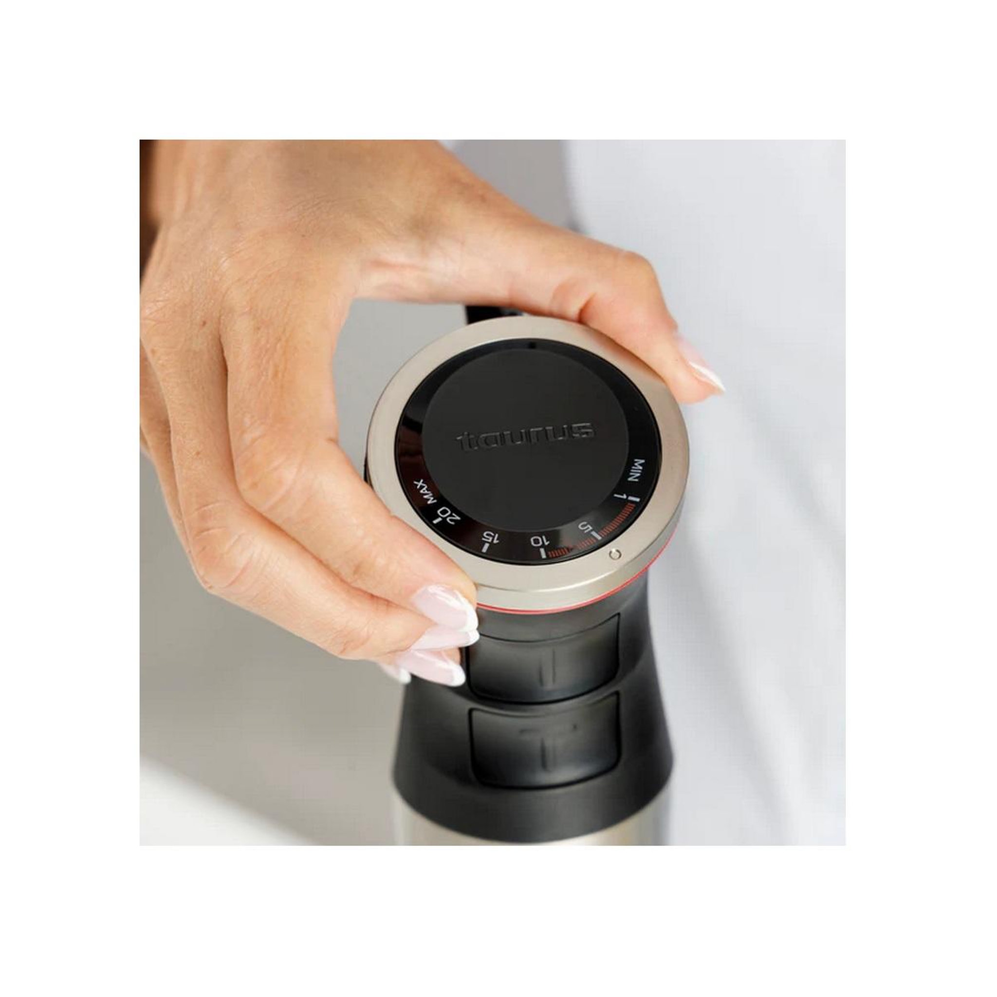 Voir la diapositive 4 : Taurus Mixeur plongeant 1500w inox/noir - bapi1500luxe