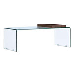 Paris Prix Table Basse en Verre  Telemark  110cm Transparent