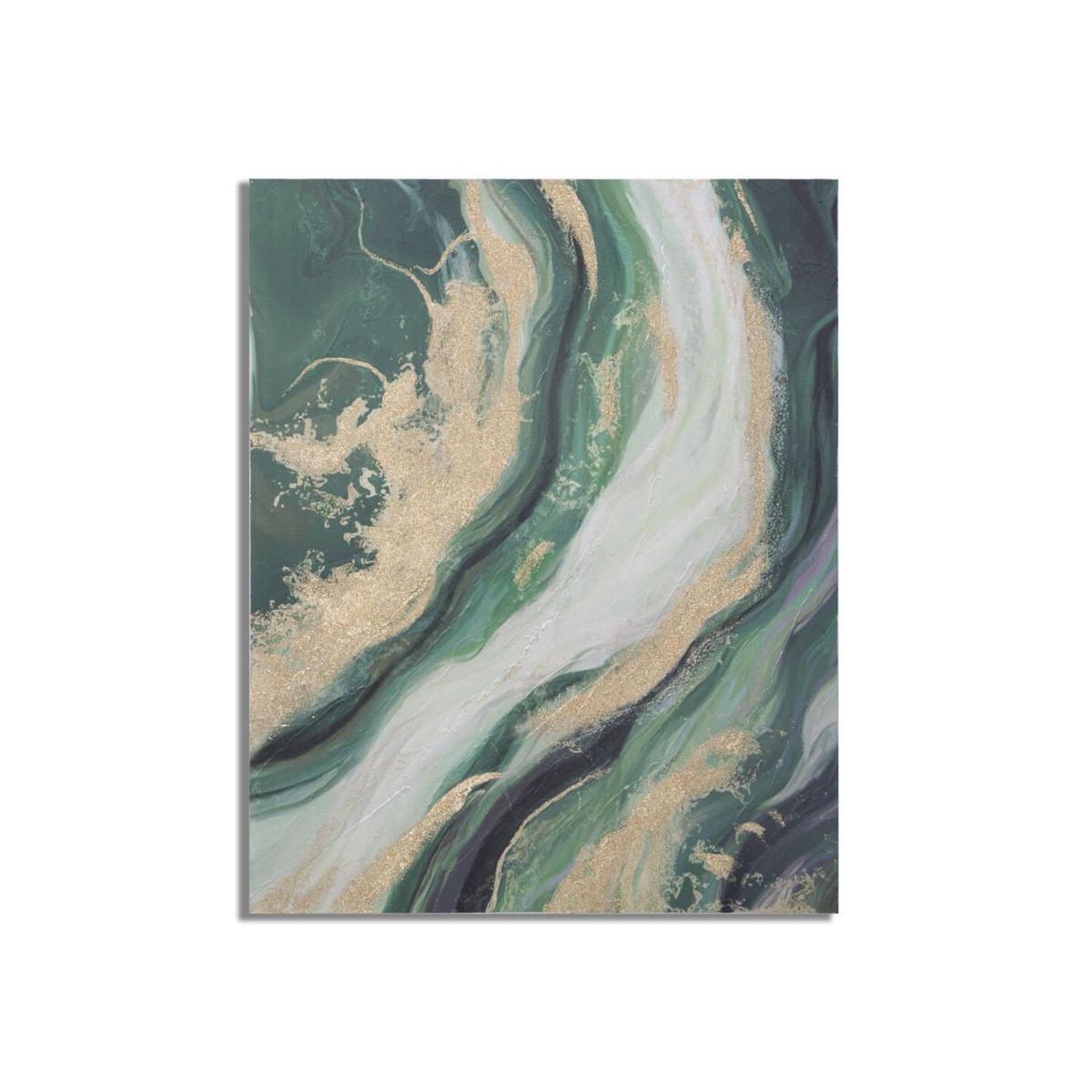 Paris Prix Toile peinture déco  greenery  80x100cm multicolore