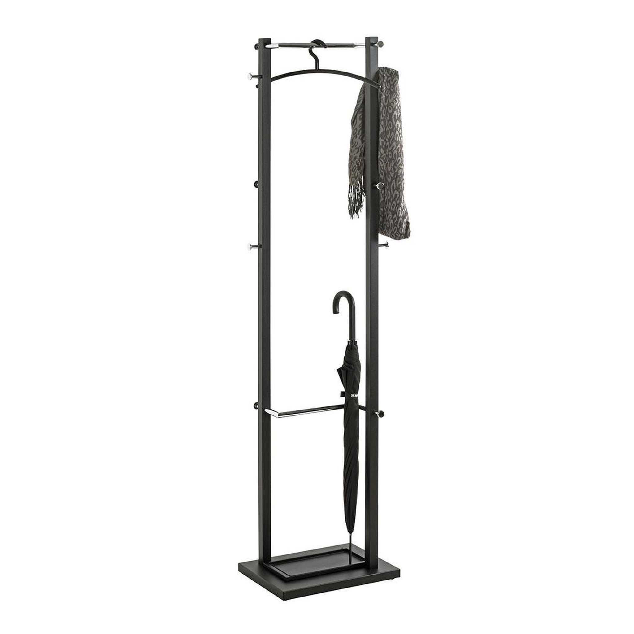 Voir la diapositive 3 : Paris Prix Porte-manteau design  harry  175cm noir