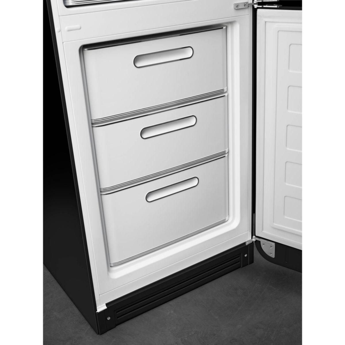 SMEG Réfrigérateur combiné FAB32LBL5 Noir