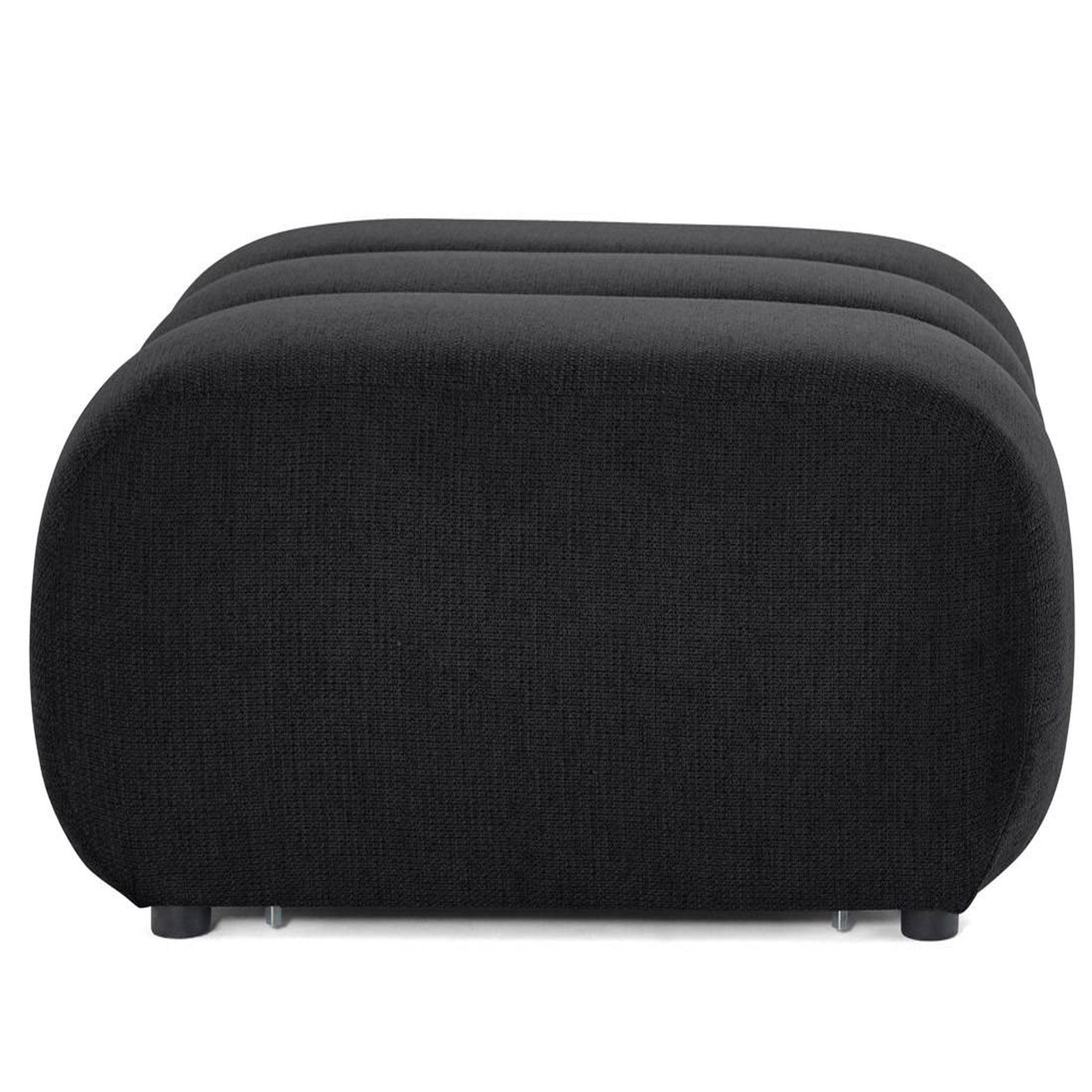 Voir la diapositive 4 : LISA DESIGN Debbie - pouf en tissu texturé