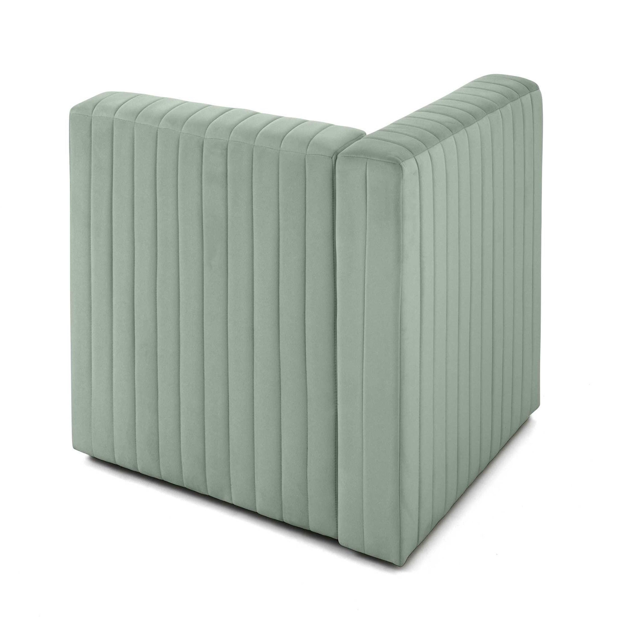 Voir la diapositive 4 : LISA DESIGN Nova - module d'assise gauche - en velours