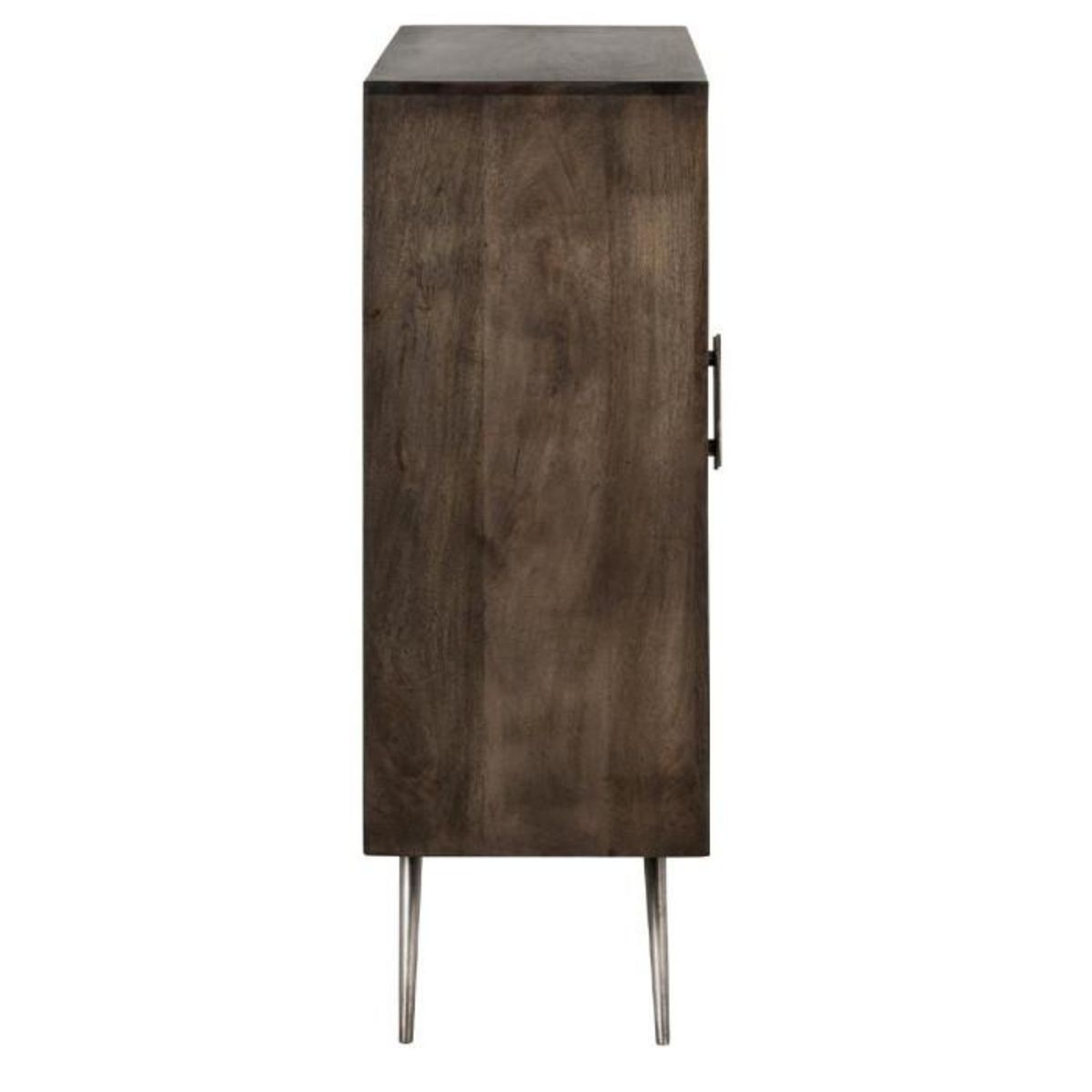 Paris Prix Buffet 2 Portes en Bois  Ethnique  113cm Marron