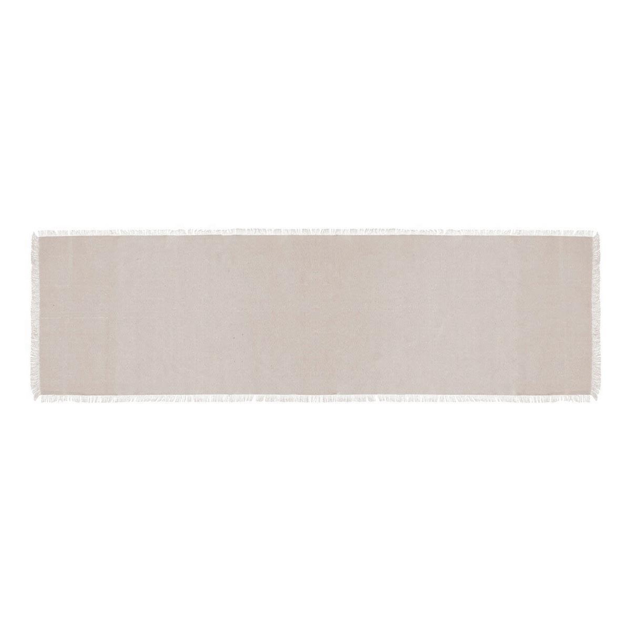 Voir la diapositive 1 : SECRET DE GOURMET Chemin de table  maha  38x140cm blanc