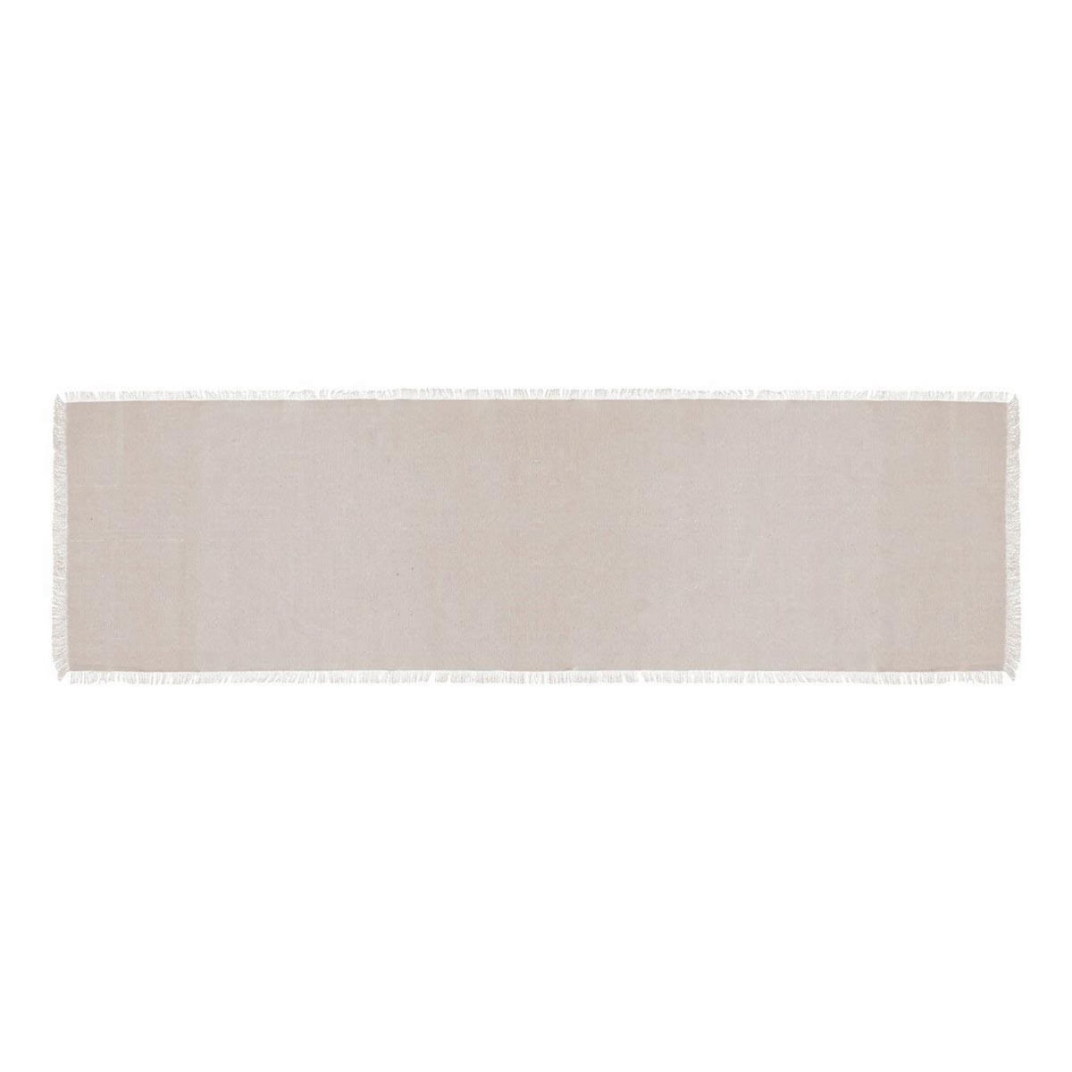 SECRET DE GOURMET Chemin de Table  Maha  38x140cm Blanc