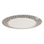 Voir la diapositive 2 : SECRET DE GOURMET Lot de 6 Assiettes Plates  The Palm Resort  26cm Noir