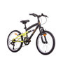 Voir la diapositive 2 : DISCOVERY ADVENTURES Vélo enfant (120/140 cm) - VTT 20'' Tout Suspendu Garçon  Discovery Adventures - Fourche télescopique - 6 Vitesses  - Dérailleur Shimano TY21 - Béquille -Frein V-brake