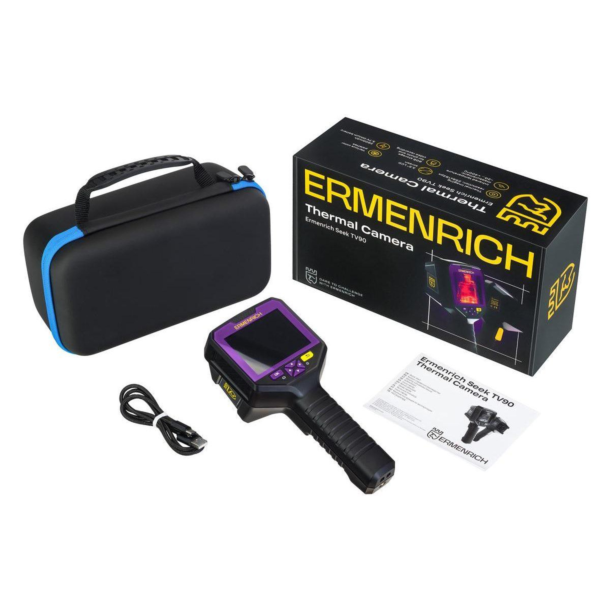 Voir la diapositive 2 : ERMENRICH Caméra thermique  seek tv90