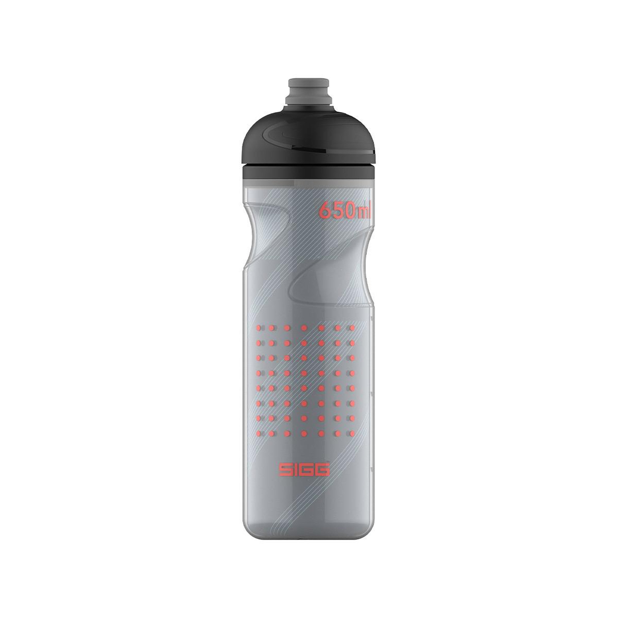 Voir la diapositive 3 : SIGG SIGG 6005.60 gourde Utilisation quotidienne, Sports 650 ml Plastique Noir, Gris