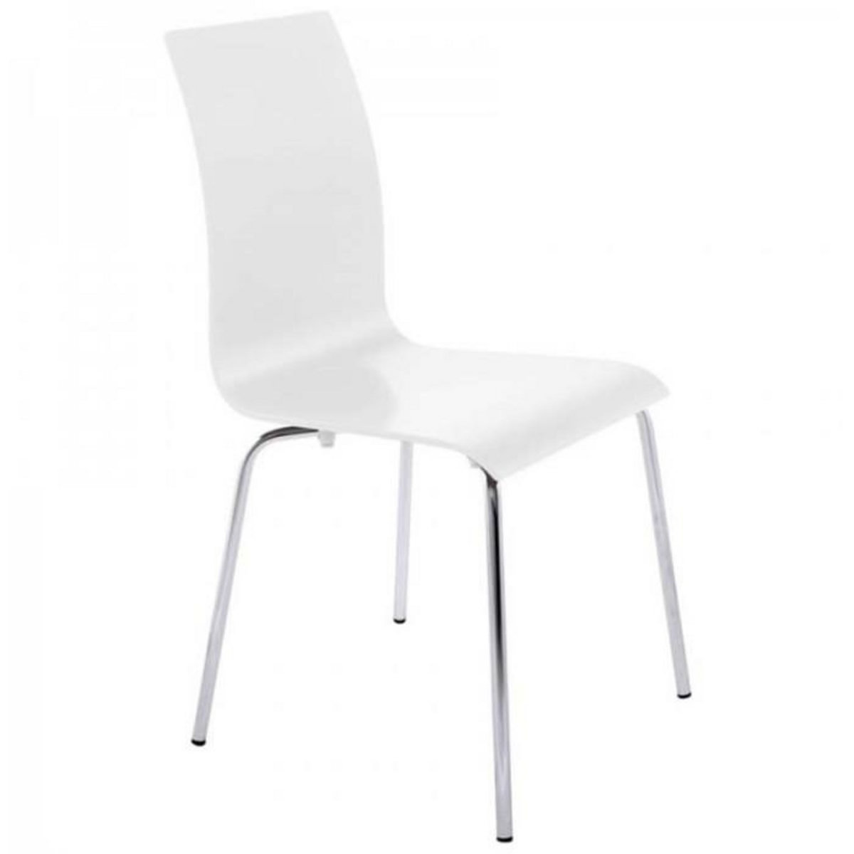 Paris Prix Chaise Design en Bois  Tina  88cm Blanc