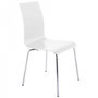 Voir la diapositive 1 : Paris Prix Chaise Design en Bois  Tina  88cm Blanc