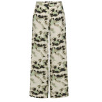 JACQUELINE DE YONG Pantalon fluide Beige/Vert/Noir Femme JDY Millie. Coloris disponibles : Vert