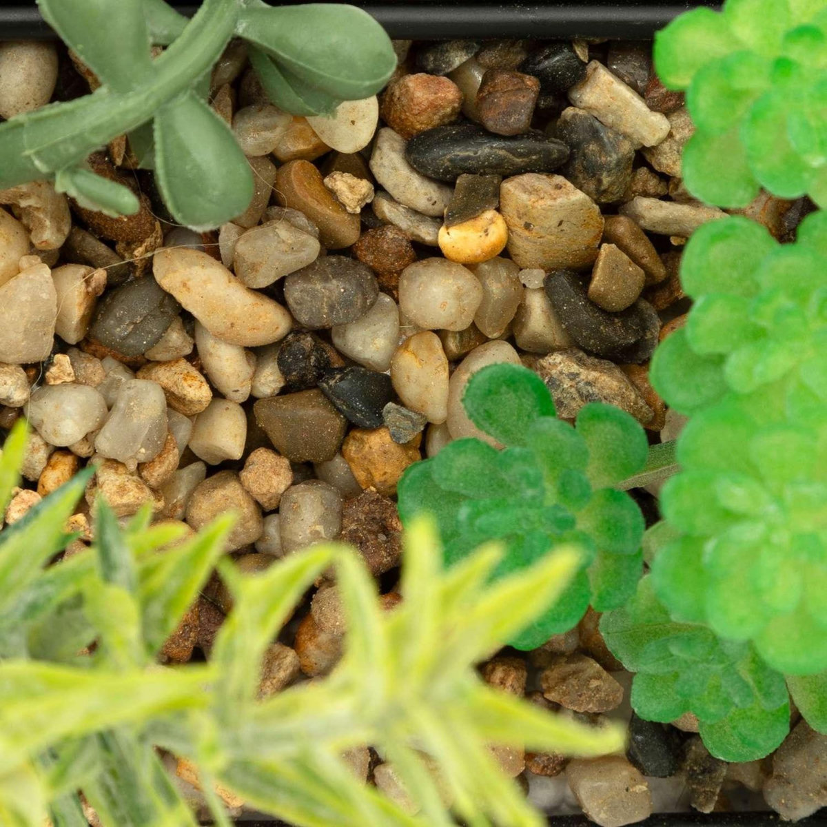 ATMOSPHERA Plante à suspendre avec pot en métal - Noir