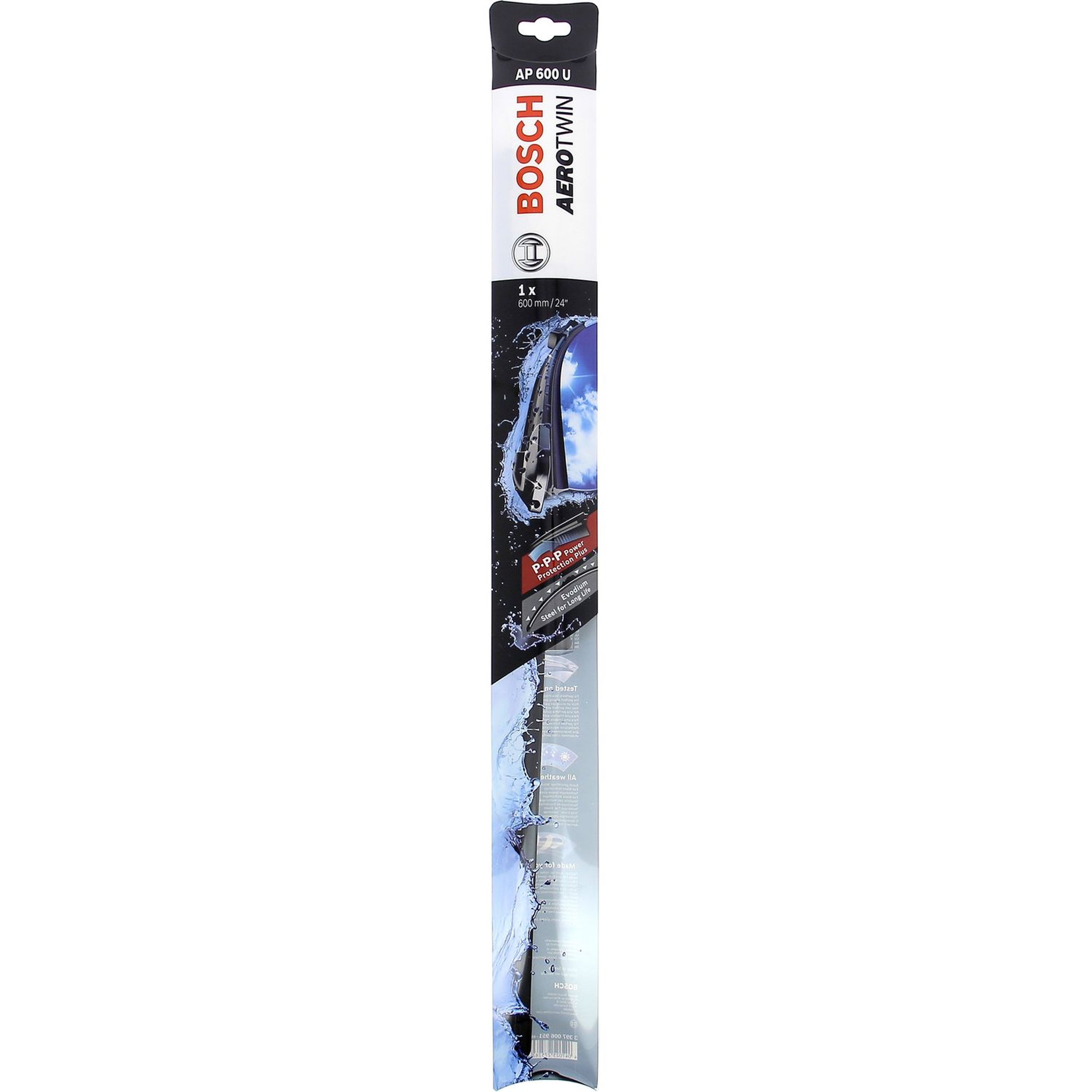 Voir la diapositive 2 : BOSCH Balai d'essuie-glace BOSCH AEROTWINAP600U