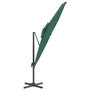 Voir la diapositive 4 : VIDAXL Parasol cantilever a double toit Vert 300x300 cm