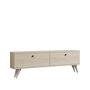 Voir la diapositive 1 : Habitat et Jardin Meuble TV en bois  Parlak  - 160 x 25 x 40 cm - Beige