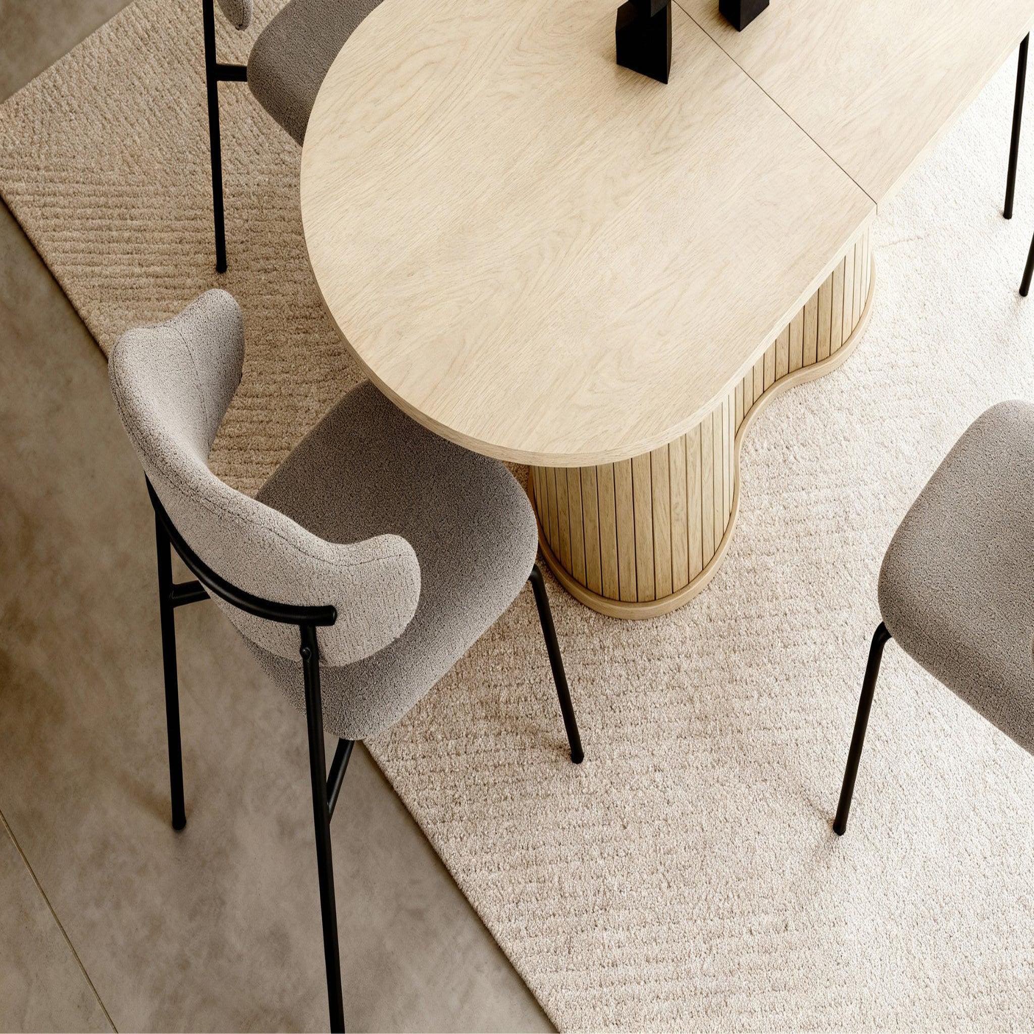 Voir la diapositive 5 : CASANOVA PARIS KAYLA - Lot de 4 chaises pieds en métal