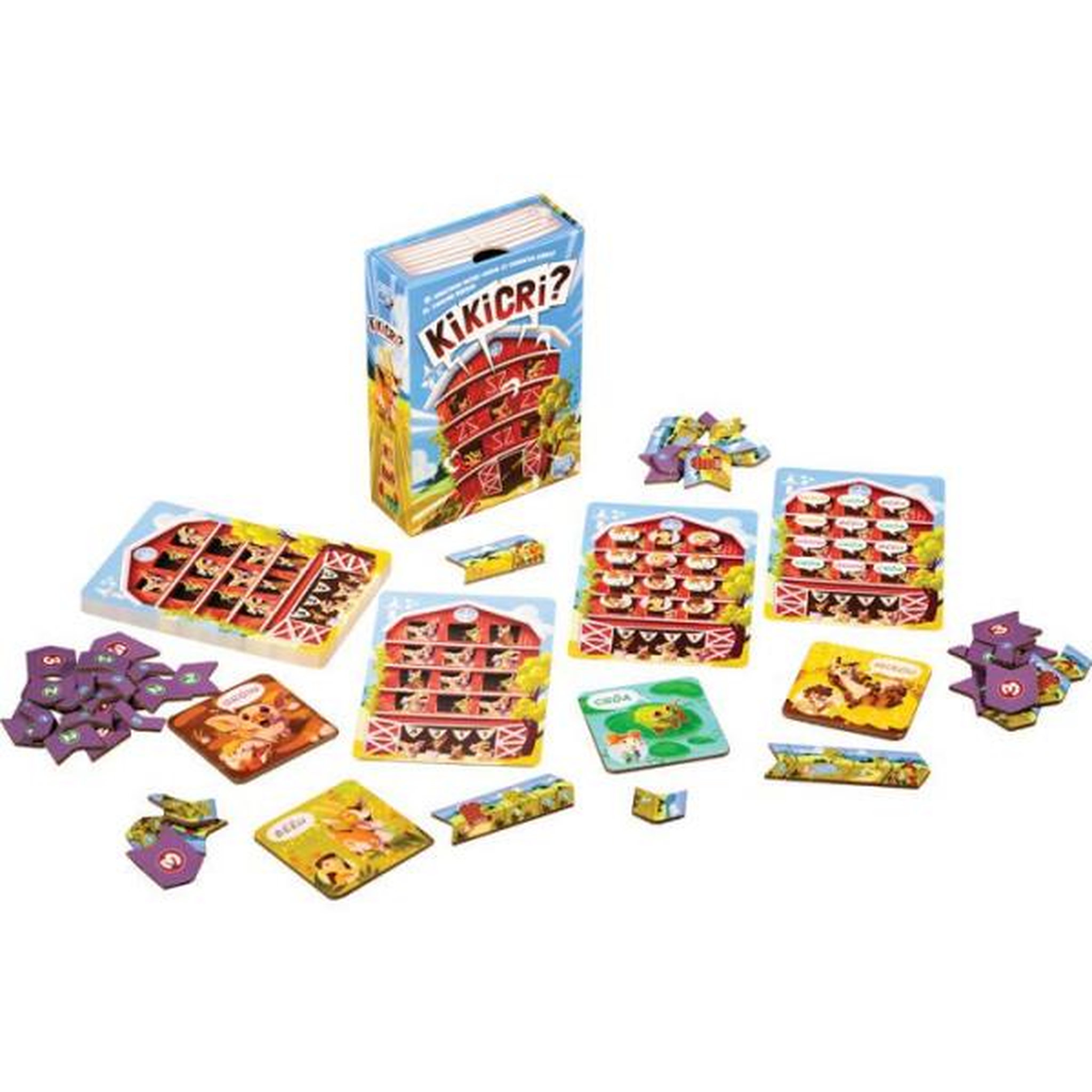 Voir la diapositive 3 : Asmodee Jeu d'ambiance Asmodee Kikicri