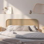 Voir la diapositive 2 : Rendez vous déco Tête de lit 160 cm en rotin naturel-Grace