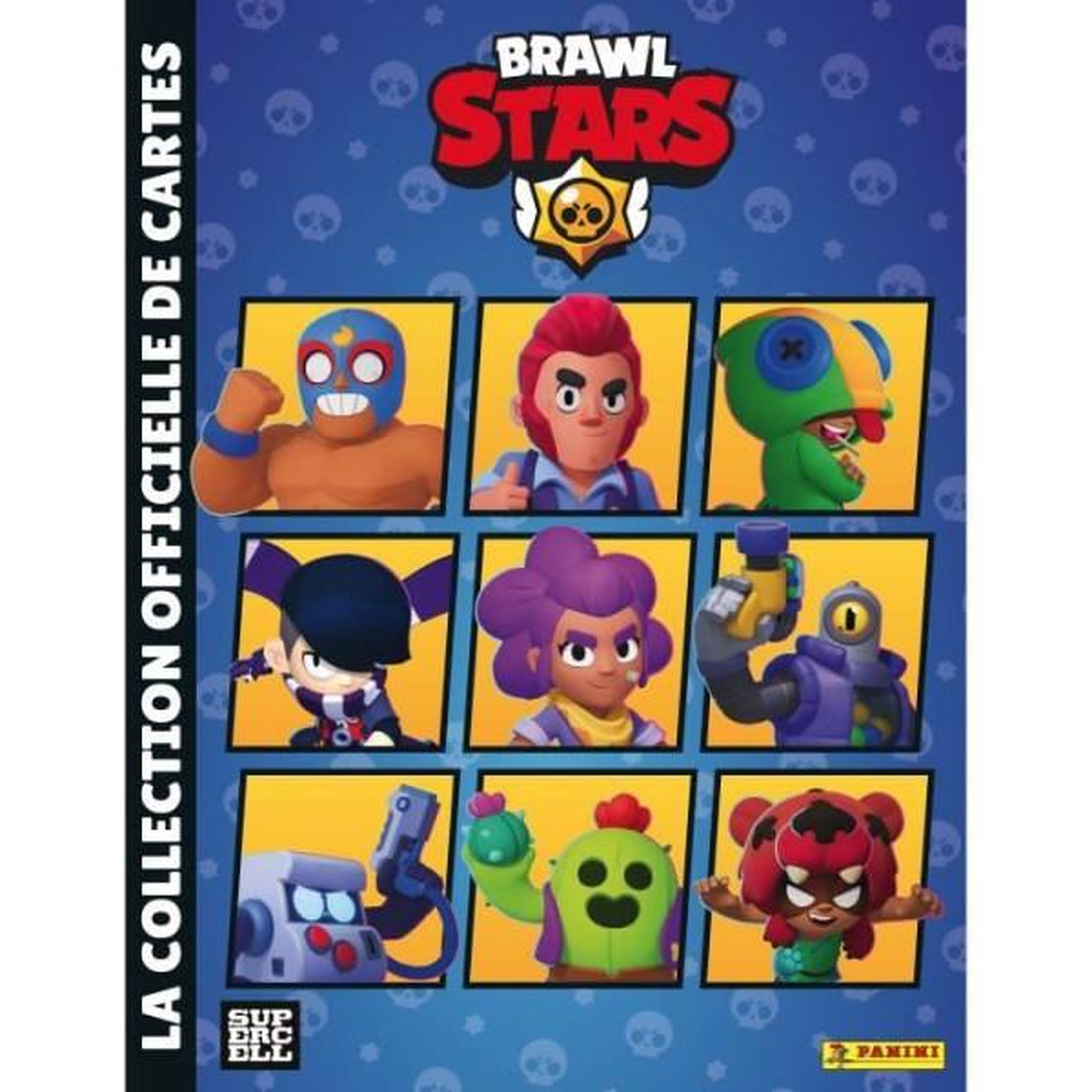 Voir la diapositive 2 : Panini Pack de démarrage - PANINI - BRAWL STARS TC - Classeur + 2 pochettes - 1 carte édition limitée - 16 cartes
